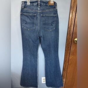 American Eagle Outfitters Medium Blue Wide Leg Jeans
